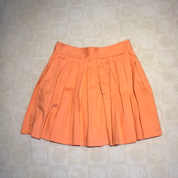 Alice + Olivia Dresses & Skirts - Alice + Olivia orange pleated skirt